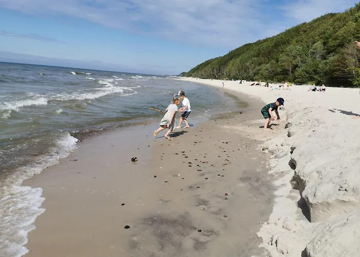 Апартаменты 15b Blue Marine Basen Brodziki Plac Zabaw The Of Przy Plaz Поддомбе